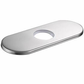 D2-bn Novatto 611851931902 Topia Deck Plates Brushed Nickel