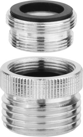 1000559 Nqeuepn Faucet Adapter With Aerator 3/4 Inch Garden Hose To 1/2 Sink Po