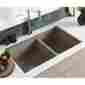 Nskd3321-p Native Trails Farmhouse Double Bowl Kitchen Sink Pearl 817315017469