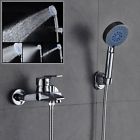 Nvt612 Auralum Wall Mounted Bathtub Faucets Showerheads Brass Single Handle Shower