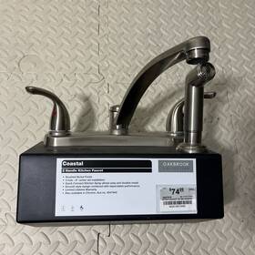 4547915 Oakbrook Coastal Brushed Nickel Kitchen Faucet For Parts