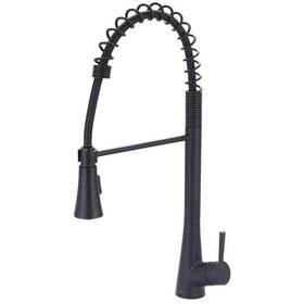 K-5010-mb Olympia Faucets I2 Single-handle Pull-down Sprayer Kitchen Faucet With Pre-rinse In