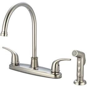 K-5372-bn Olympia Faucets K-5372 Accent 1.5 Gpm Bridge Kitchen Faucet - Nickel