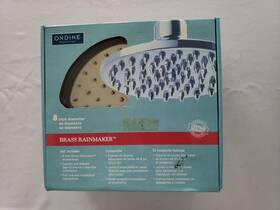 25901ch Ondine 047266040012 8 Inch Shower Head Round Brass Rainmaker New