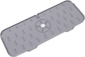 Onestop-stores 744759701800 Kitchen Bathroom Silicon Sink Splash Drying Mat Faucet Drip Protector Commonly
