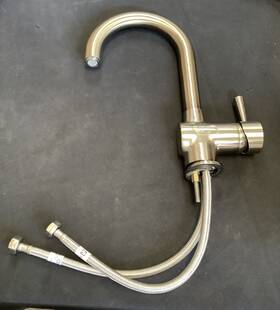 184.102.460 Opella Bar Faucet Satin Nickel Single Hole