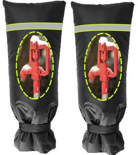 Otd-ofc-3 Outtdid 2 Pack Outdoor Faucet Covers For Winter 8.2 Inch W X 20 H Outside Yard Hydrant