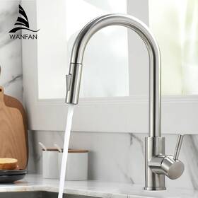 866005 Owofan Black G1 2 Kitchen Faucet - Pull-out Single Hole Deck Mounted