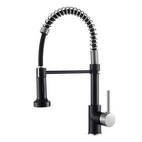 9009rsn Owofan Low Lead Modern Single Handle Pull Down Sprayer Spring Kitchen Faucet