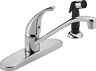 P115lf Delta Faucet Peerless Kitchen Sink With Side Sprayer 034449651882