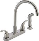 P299578lf-ss Peerless Choice Two Handle Kitchen Faucet Stainless Steel 034449652223