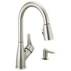 P7901lf-sssd-w Peerless Kitchen Faucet In Stainless Steel 034449889186