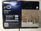 P99674lf-bn Peerless Apex Two Handle Centerset Bathroom Faucet Brushed 034449657976