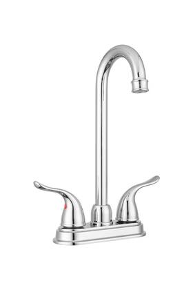 Pacific Bay 810004870086 Treviso High-rise Bar/galley Swivel Faucet - 2-handle Chrome