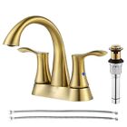 1362508 Parlos 2-handle Bathroom Sink Faucet With Metal Drain Assembly And Water