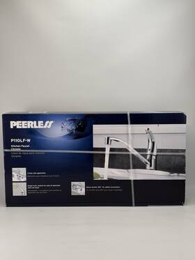 P110lf-w Peerless Single Handle Kitchen Faucet Chrome New In Box