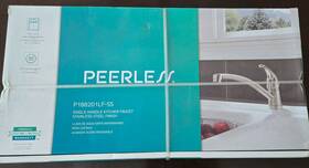 P188201lf-ss Peerless Single Handle Kitchen Faucet