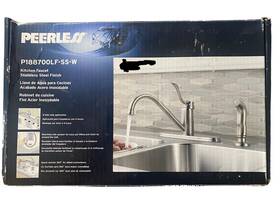 P188700lf-ss-w Peerless Kitchen Sink Faucet With Sprayer Stainless Steel