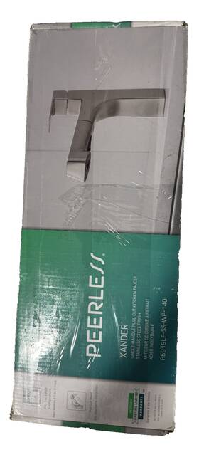 P6919lf-ss Peerless Xander Stainless Kitchen Faucet With Pull Out Sprayer Model