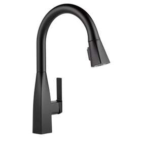 P7919lf-bl Peerless Pull Down Sprayer Kitchen Faucet 1.5gpm Metal Single Handle Matte Black