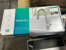 P7965lf-ss Peerless Brushed Nickel Single Hole Kitchen Faucet Stainless