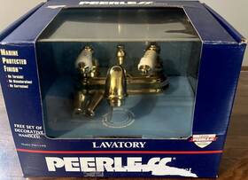 P9675-pb Peerless Faucet - Lavatory Marine Protected Finish New In Box