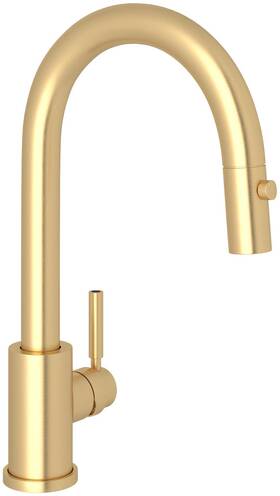 U.4043seg-2 Perrin And Rowe U.4043-2 Holborn 1.8 Gpm 1 Hole Pull Down Bar - Satin English