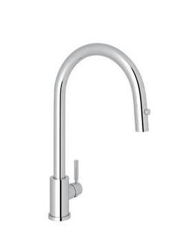 U.4044-apc-2 Perrin & Rowe And Juliet Single Lever Kitchen Faucet Chrome - Rohl