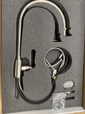 U.4044stn-2 Perrin & Rowe And Holborn 1.75 Gpm 1 Hole Pull Down Kitchen Faucet Read