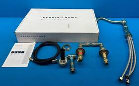 U.4776l-eg-2 Perrin & Rowe And Alsace English Gold Widespread Kitchen Faucet
