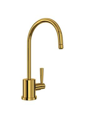 U.1601l-ulb-2 Perrine & Rowe Perrin And Cold Water Filter Faucet 0.5 Gpm - Unlacquered Brass