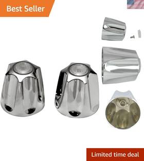 Pfister 037155804573 Classic Chrome Faucet Handle Replacement For Verve - Easy Install Kit