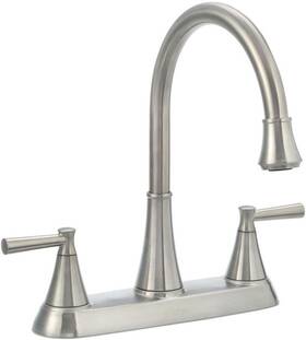 Pfister 038877593561 Cantara High-arc 2-handle Standard Kitchen Faucet With Side Sprayer In Stainless
