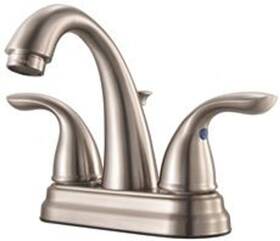 Pfister 038877607640 Lg148700k Pfirst Series 2-handle 4 Inch 1 Pack Brushed Nickel