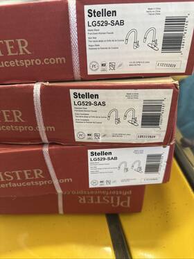Lg529sas Pfister 038877621578 Stellen Kitchen Faucet With Pull Down Sprayer