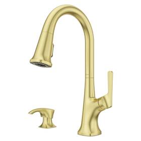 F5297rgbg Pfister 038877673454 Ridgeline Kitchen Faucet With Pull Down Sprayer