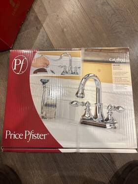548-eobc Pfister Price Catalina Pullout 4 Inch Centerset - Faucet Chrome Finish