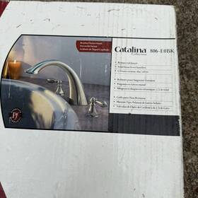 806-e0bk Pfister Price Roman Tub Faucet Catalina In Chrome Open Box Never Used