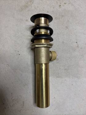 972-053a Pfister 972053a Push And Seal Brass Drain For Bathroom Sink Tuscan Bronze