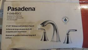F-049-pdcc Pfister Pasadena Polished Chrome Widespread Lavatory Faucet Open Box