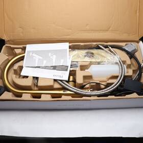 F-529-7barbg Pfister Barulli Single Handle Pull Down Sprayer Kitchen Faucet