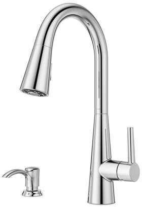 F-529-7barc Pfister F-529-7bar Barullii 1.8 Gpm 1 Hole Pull Down Kitchen - Chrome
