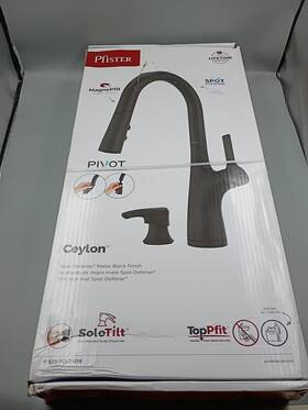 F-529-closdb Pfister Ceylon Kitchen Faucet And Soap Dispenser Matte Black