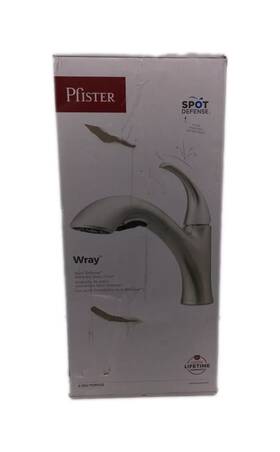 F-534-7wrygs Pfister Wray Single-handle Pull-out Sprayer Kitchen Faucet In Stainless Steel