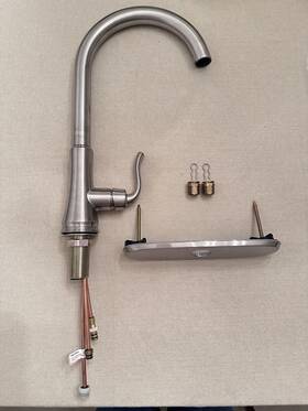 F-wkp-40 Pfister Price Replacement Parts Kitchen Faucet Spout Deck Plate Inlet