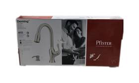 F529-7dmgs Pfister Deming Pull-down Sprayer Kitchen Faucet In Spot Defense Stainless Steel