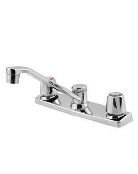 G135-1000 Pfister Polished Chrome Two Handle Kitchen Faucet