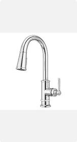 Gt529-tdc Pfister Pull-down Kitchen Faucet Polished Chrome 1.8 Gpm