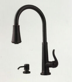 Gt529-ypy Pfister Ashfield 1-handle Pulldown Kitchen Faucet Tuscan Bronze