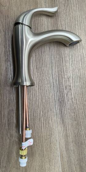 Lf-042-edkk Pfister Elden Single Control Bathroom Faucet - Brushed Nickel Read